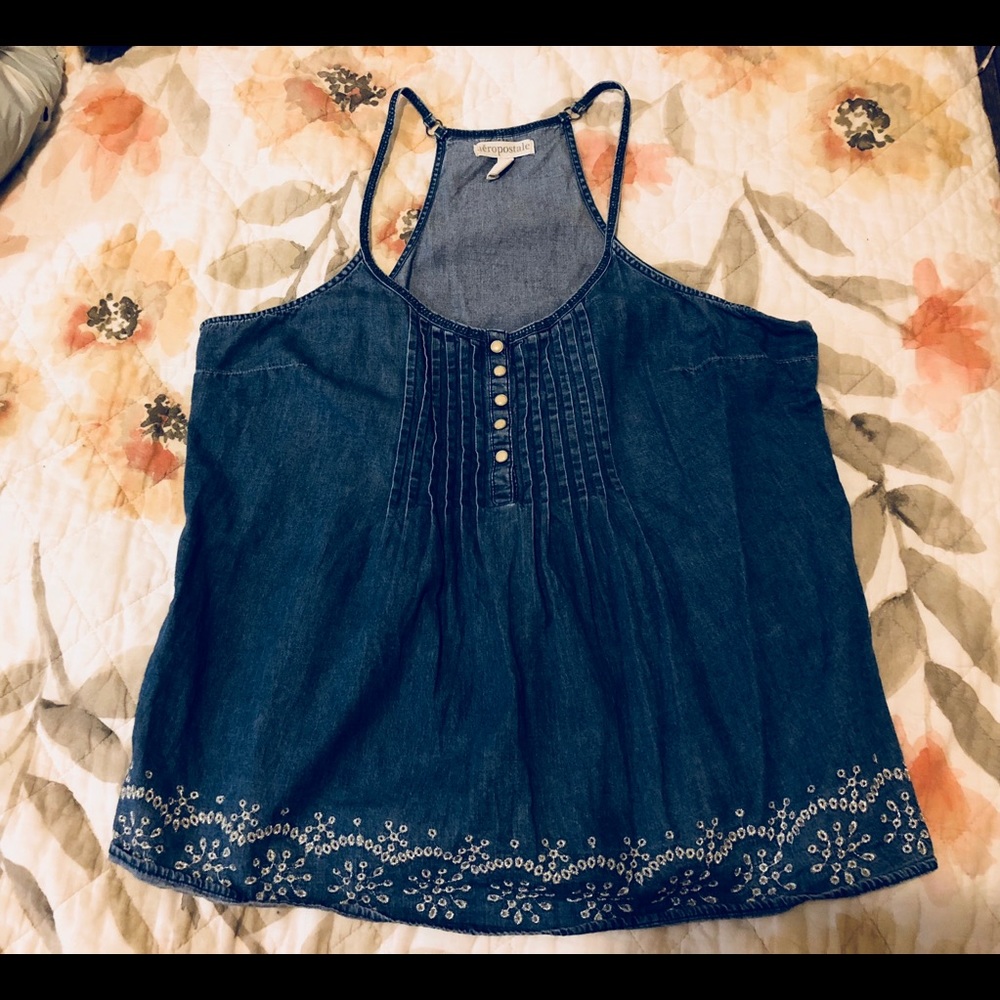 Aéropostale denim shirt